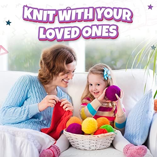 TYH Supplies 10 Acrylic Yarn Skeins SHK Collection | 700 Yards Soft DK Light Worsted Yarn for Knitting, Crocheting & Craft Projects – Crochet Kit for Beginners, Amigurumi, Small Gifts & Home Décor
