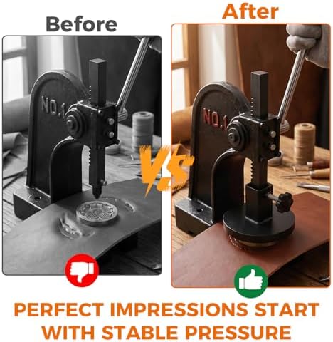 Hand Press Foot for Arbor Press,3" All-Metal Arbor Press Attachments