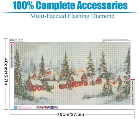 Lophomie Diamond Art Kits for Adults, Large Diamond Painting Kits 28x16 in