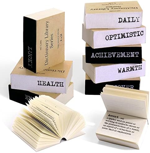 800pcs Vintage Scrapbook Paper, Mini Dictionary
