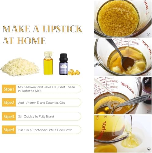 Natural Yellow Beeswax Granules (10-Pound) | Unrefined Pure Material for DIY Projects | Candle Making, Skin Care, Lip Balm, Soap Base | Organic Beeswax Pellets