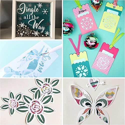 AOOIIN Cutting Mat for Cricut Explore 5/4/3/Air 2/Air/One/Maker 4/Maker 3/Maker, 5 Packs Cut Mats Replacement Accessories for Cricut