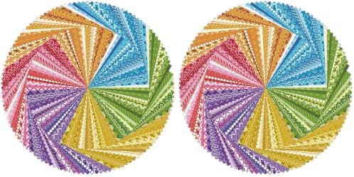 120 Sheets 12"X 12" Scrapbook Paper Bulk Rainbow DIY Craft Paper Supplies Holiday Aesthetic Colorful Decorative Paper Christmas Scrap Book Material Journal Photo Album Present Wrapping (Pack of 2)
