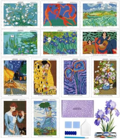 forever young Masterpiece Series Small Diamond Art Kits, 5x7 Inch Canvas