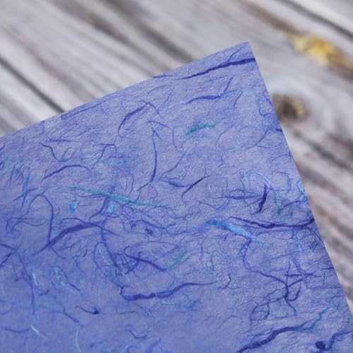 A5 Mixed Colors 50 Design 50 Sheets Natural Fiber Mulberry Tree, Mulberry paper Sheets Square Origami, Arts Folding Craft, Decoration, Paper for DIY Crafts. 8.3" x 5.8" (Mixed Colors Flowers etc., A5)