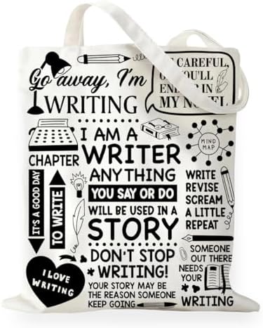 Canvas Tote Bag Gifts for Women Music Dance Sewing Lovers, Double-Sided Print Bags