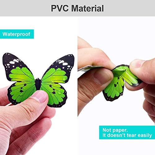 80 Pcs 3D Butterfly Wall Stickers Decorations for Room Decor