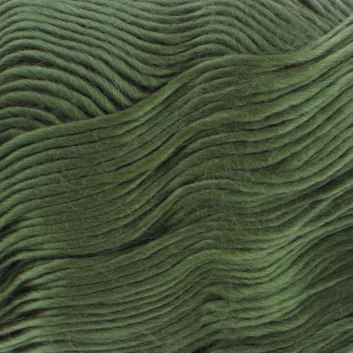 Loops & Threads Facets Yarn - Yarn for Knitting, Crochet, Weaving, and Arts & Crafts - Green, Acrylic, 3.5 oz