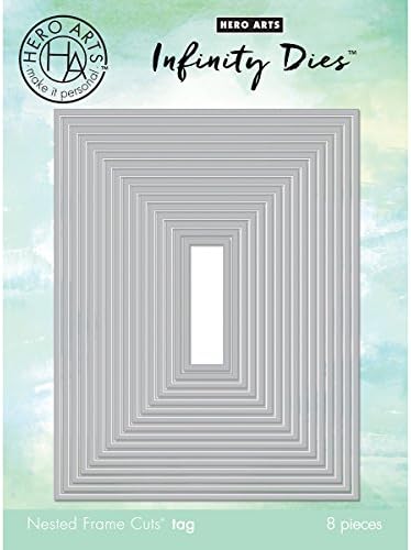 Hero Arts DI198 Infinity Dies, Nesting Rectangle Infinity