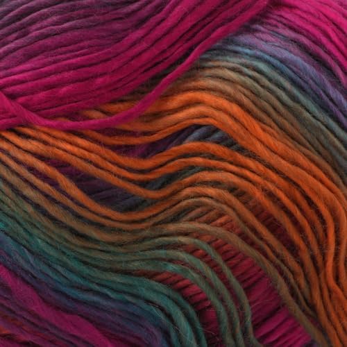 Loops & Threads Facets Yarn - Yarn for Knitting, Crochet, Weaving, and Arts & Crafts - Multi, Acrylic, 3.5 oz