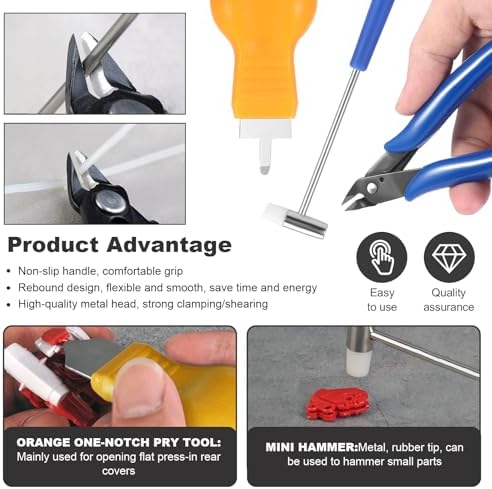 Fippy 29PCS Gundam Model Tools Kit, Model Basic Tools Kit, Hobby Building Tools Kit for Gundam Basic Models Assembling, Building and Repairing