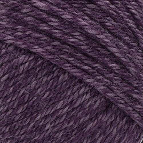 Lion Brand Yarn, Heartland Crochet Yarn, New River Gorge, Purple, 3 Pack
