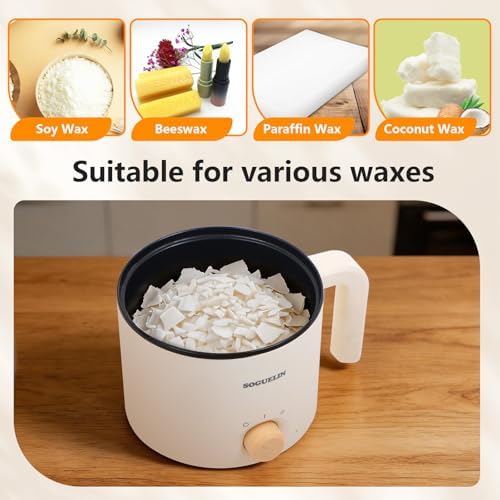 SOGUELIN Wax Melting Pot with Thermometer