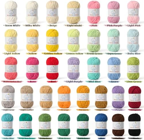 Fluffy Chenille Yarn for Crocheting，Baby Yarn for Crocheting Soft，50g/1.76oz Velvet Amigurumi Yarn ，Fingering Weight Yarns for Crocheting Baby Blankets、DIY Craft.(Lake Blue)