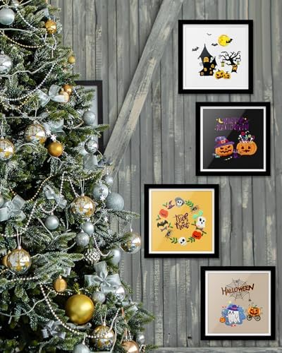 TINDTOP Halloween Embroidery Kit for Adult, Embroidery DIY Starter Kit
