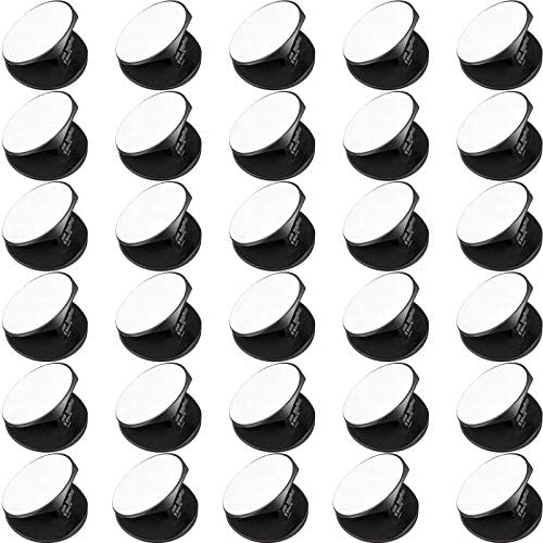 30 Pack Blank Phone Grip Holder, Expandable Phone Grip Stand,Black