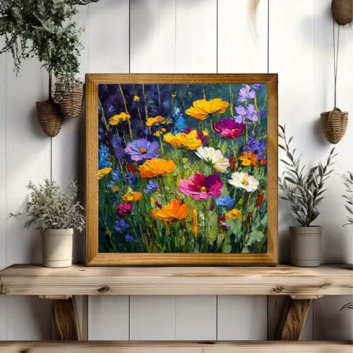 Flower Fields Diamond Art Kits for Adult Diamond Painting Kit for Beginner