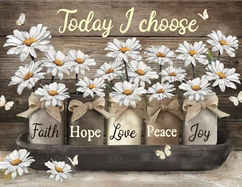 Axquilon Inspirational Diamond Art Kits for Adults 16x12inch