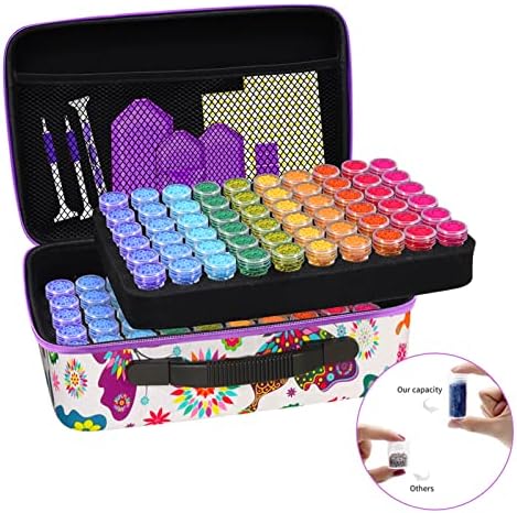 ZORETCO Diamond Art Storage - 120 Containers Diamond Art Kits for Adults