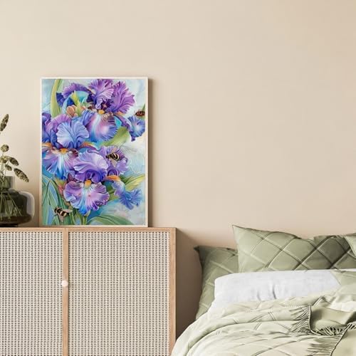 Flower Paint by Numbers Kit for Adults Paint by Number for Adult Beginner
