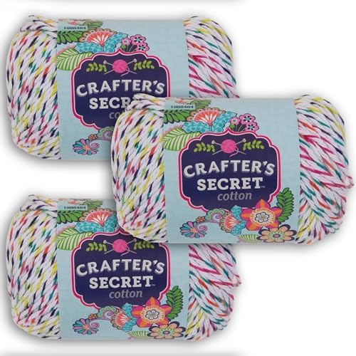 Hobby Lobby Crafter's Secret Yarn, 190 At The Fairgrounds, Set of 3