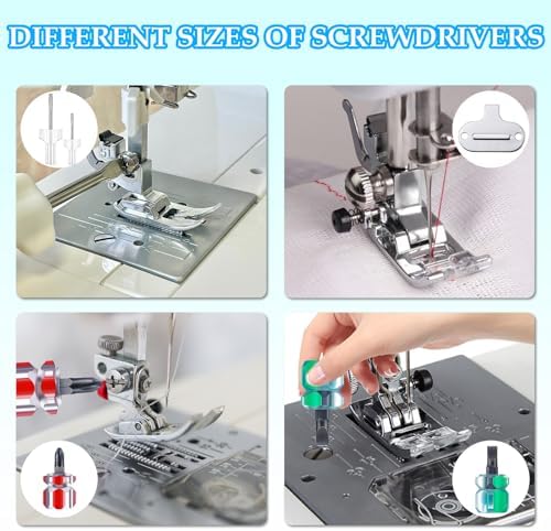 15pcs Sewing Machine Cleaning Kit, Sewing Machine Cleaning Tools Including Tweezers, Rippers, Screwdriver, Double Headed Brush, Needle Board Screwdriver, Silicone Brush and Storage Bag