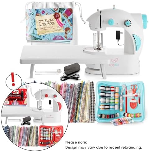 CraftBud Mini Sewing Machine for Beginners, Adults and Kids Sewing Machine
