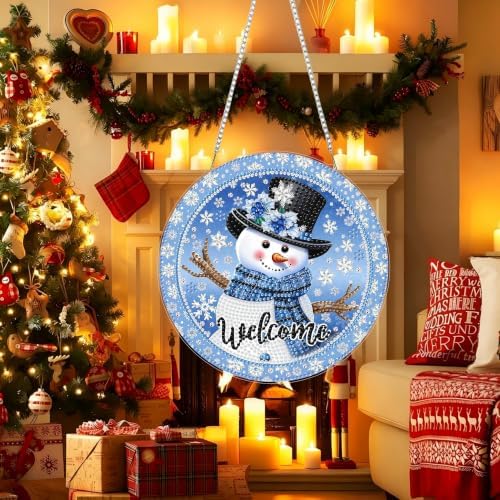 Christmas Hanging Diamond Art Kits for Adult DIY Diamond Painting Kit