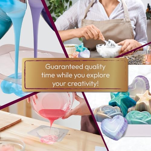 Science4you Artisanal Soaps Making Kit for Adults - Make Your Own Soaps with This Craft Kit, Make 3 Different Scented Soaps, Craft Kits for Adults UK, A Craft Gifts for Women & Mens