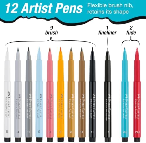 Faber-Castell Pitt Artist Pens, London Tin for Architectural Sketching
