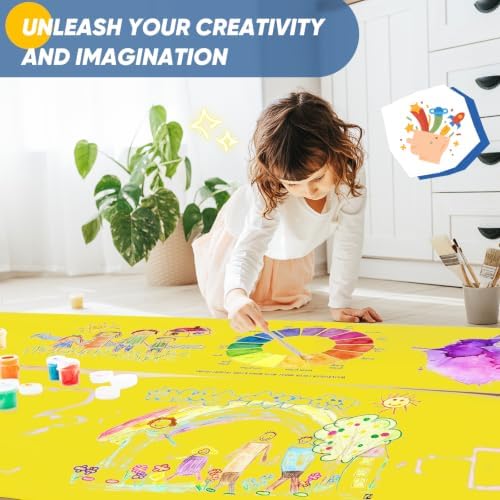 Yellow Wrapping Paper, 15"x900" Art Craft Bulletin Board Decorative Paper