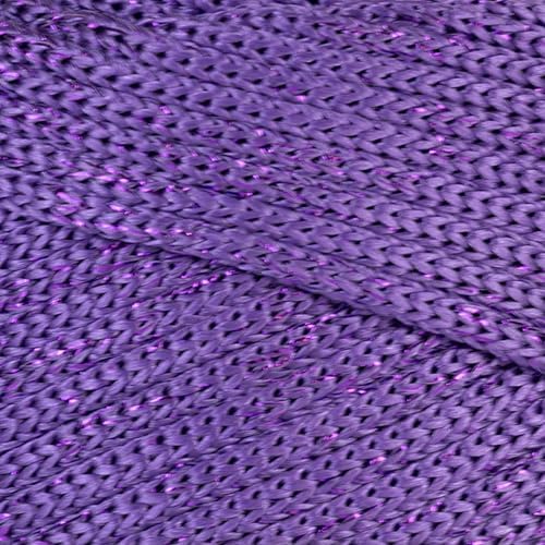 Makromecity Sparkle Polypropylene Macrame Cord 3mm x 131 Yards (394 feet) Premium Polyester Macrame Cord for Macrame Art & Crafts for Wall Hangings, Bags, Underplate, Rug