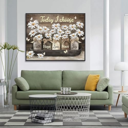 Axquilon Inspirational Diamond Art Kits for Adults 16x12inch