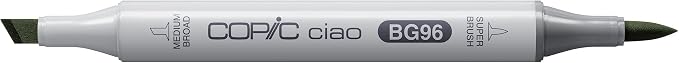Copic Markers BG96 Ciao with Replaceable Nib, Bush