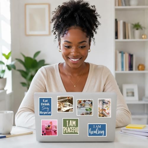 Affirmation Vision Board Supplies - 50 Pcs Mental Health Stickers