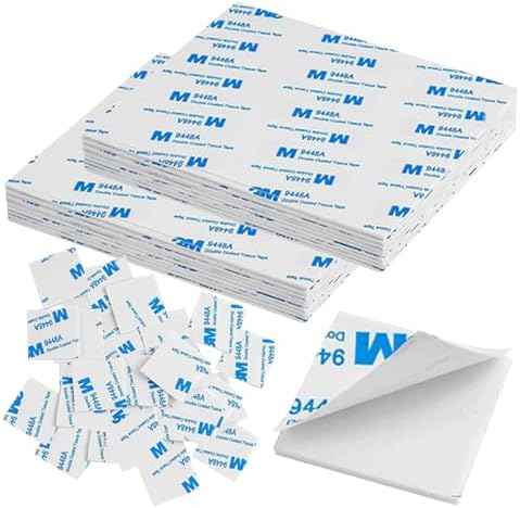 200PCS Double Sided Foam Tape, Super-Sticky Double Sided Adhesive Pads
