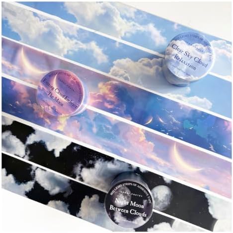 PET Tape Stickers for Scrapbooking Supplies, Scrapbook Stickers for Planner
