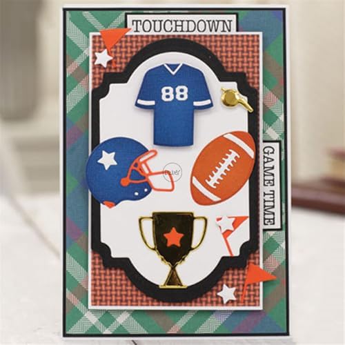 Patchwork Baseball Clothes Hat Ball Metal Cutting Dies for Card Making
