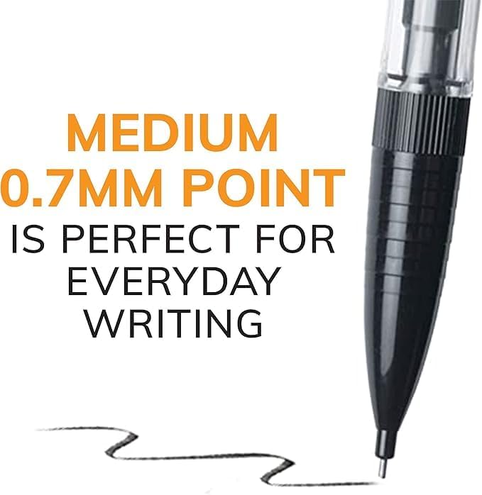 BIC Xtra Smooth Mechanical Pencil with 0.7 mm Medium Point, Refillable and Retractable, 40-Count (Pack of 8)