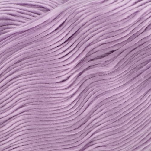 Loops & Threads Facets Yarn - Yarn for Knitting, Crochet, Weaving, and Arts & Crafts - Purple, Acrylic, 3.5 oz