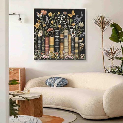 DYAIANGMU 4 Pack Paint by Numbers Kit for Adults Beginners 9.8X9.8 inch