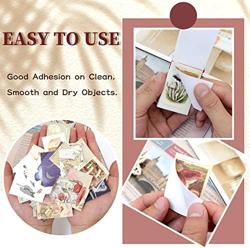 600 Pieces Washi Sticker Set, 12 Set Scrapbooking Diary Planner Album Diary Notebook, Scrapbooking Sticker Journaling Supplies for DIY Arts and Crafts Card Making Laptop Decoration
