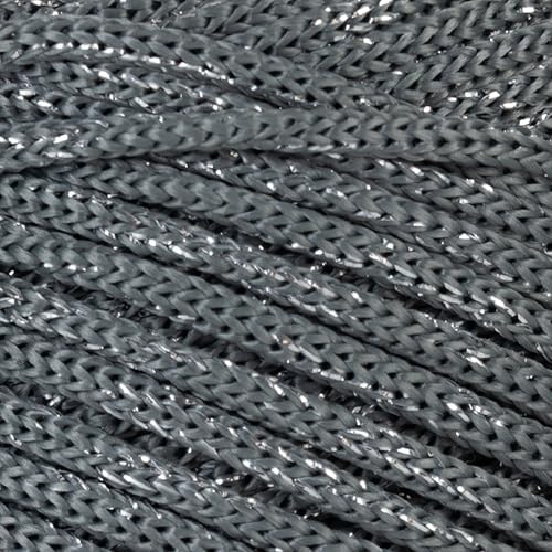 Makromecity Sparkle Polypropylene Macrame Cord 3mm x 131 Yards (394 feet) Premium Polyester Macrame Cord for Macrame Art & Crafts for Wall Hangings, Bags, Underplate, Rug