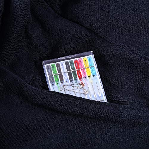 Hestya Pre Threaded Needles Hand Sewing Quick Fix, Mixed Color