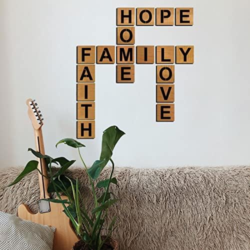YEAJON 20 Inch Letter Stencils and Numbers, 36 Pcs Alphabet Art Craft Stencils, Reusable Plastic Templates for Wood, Wall, Fabric, Rock, Signage, DIY Art Projects (20 Inch)
