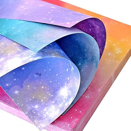 Origami Paper Kit for Kids Adults, 200 Sheets, 3.74*3.74in | Starry Double-Sided, Square Origami Paper, DIY Decoration, Scrapbook Decor, Folding Crafts