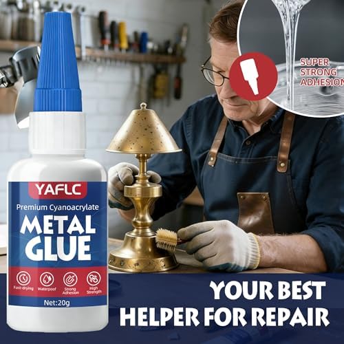Metal Glue, Liquid Super Glue for Metal 40g