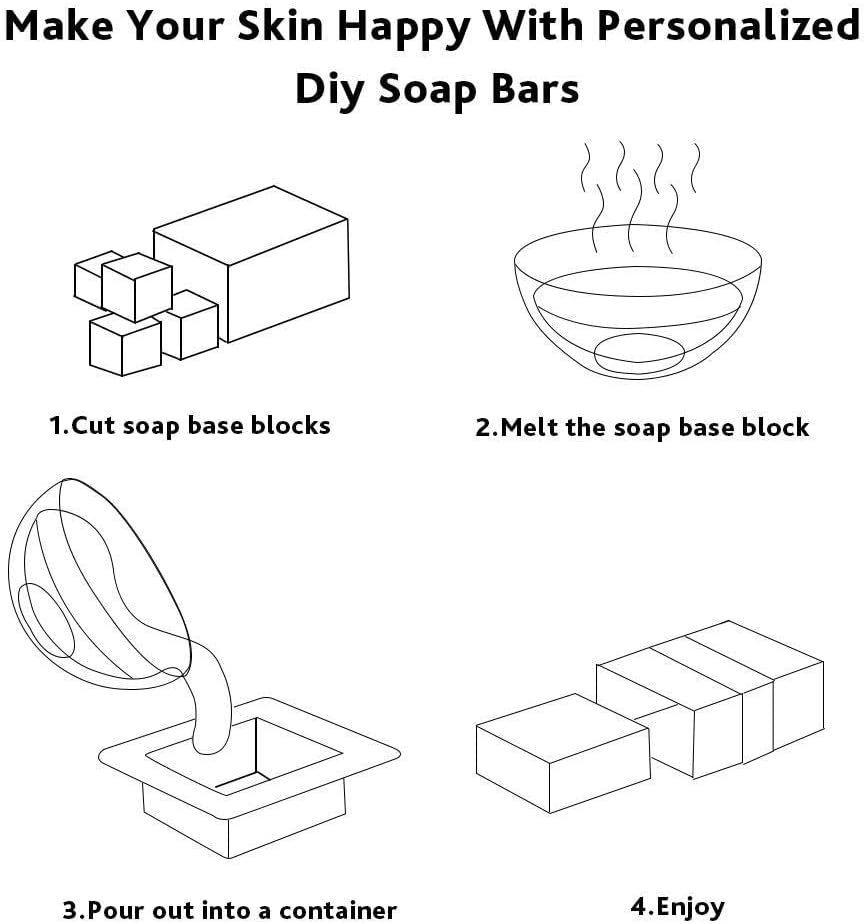 Goat Milk Soap Base,Melt and Pour White Soap Base,SLS Free 10 LB