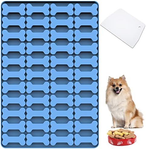 Dog Bone Silicone Molds, Pet Treat Mold for Baking and Freezing