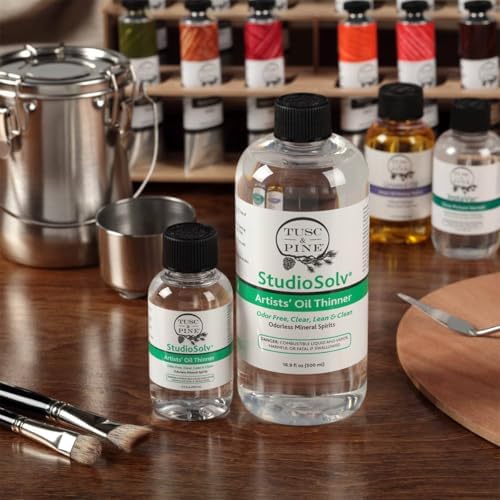 Tusc & Pine StudioSolv™ Odorless Mineral Spirits 16.9oz (500ml)